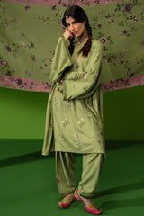 TRANQUIL SAGE-3 PC (SHIRT, TROUSER & DUPATTA)