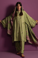 TRANQUIL SAGE-3 PC (SHIRT, TROUSER & DUPATTA)