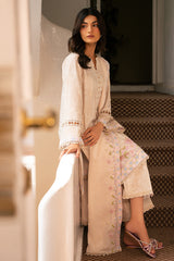 ASHEN AURA-3 PIECE EMBROIDERED LAWN SUIT