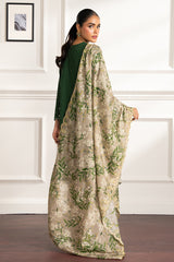 FOREST GREEN-2 PIECE (SHIRT & DUPATTA)