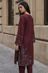 SCARLET MELODY-2PC KHADDAR PRINTED SUIT