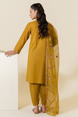 SUNSET GOLD-2 PC (SHIRT & DUPATTA)