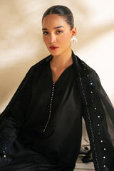 SHADOW NOIR-2 PC (SHIRT & DUPATTA)