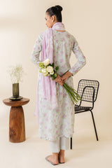 MYSTIC FLORA-3 PIECE PRINTED LAWN SUIT