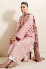 PINK GLAZE-2 PC (SHIRT & DUPATTA)