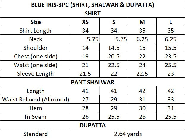 Size Guide