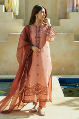 ARID SAND-3 PIECE LAWN EMBROIDERED SUIT