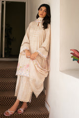 ASHEN AURA-3 PIECE EMBROIDERED LAWN SUIT