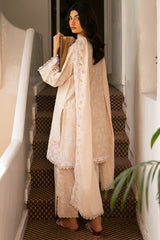 ASHEN AURA-3 PIECE EMBROIDERED LAWN SUIT