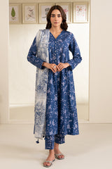 LUSH DAWN-3PC (SHIRT, TROUSER & DUPATTA)