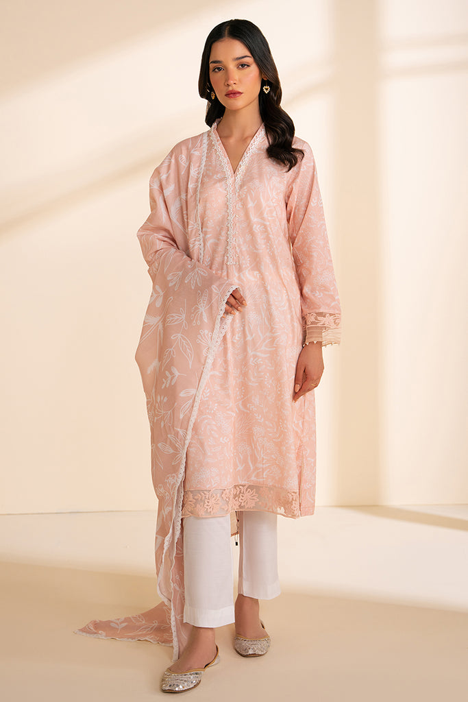 CORAL DUST-2 PC (SHIRT & DUPATTA)