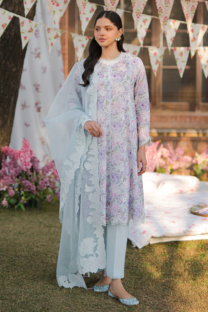 TENDER BREEZE-3 PIECE EMBROIDERED LAWN SUIT