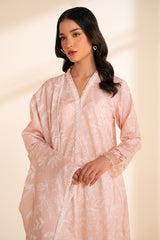 CORAL DUST-2 PC (SHIRT & DUPATTA)