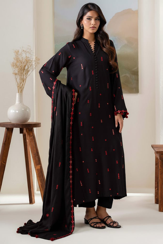 BLACK MUSE-2PC(SHIRT & DUPPATA)