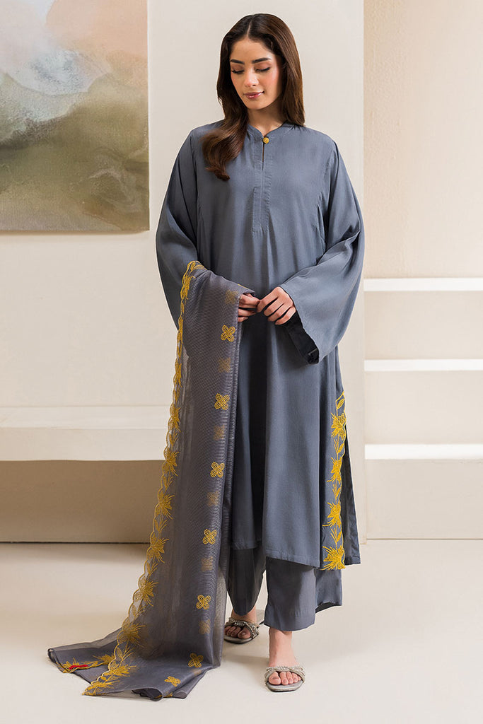 SMOKEY LIME-2PC (SHIRT & DUPATTA)