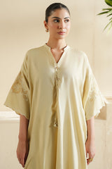 TROPICAL MUSE DYED LAWN SHIRT