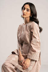 WHEAT WHITE-2PC (SHIRT & TROUSER)
