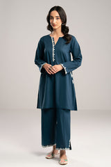 DEEP BLUE-2PC (SHIRT & TROUSER)