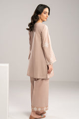 WHEAT WHITE-2PC (SHIRT & TROUSER)