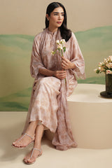 TROPICAL BLOOM-2PC (SHIRT & DUPATTA)