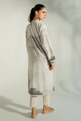 SMOKY GRAY-KHADDAR 1 PIECE