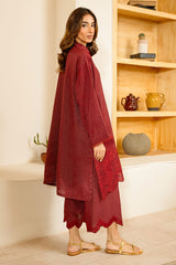 RED ROUGE-2PC (SHIRT & TROUSER)