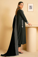 MIDNIGHT MIRAGE-2PC (SHIRT & DUPATTA)