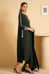 MIDNIGHT MIRAGE-2PC (SHIRT & DUPATTA)