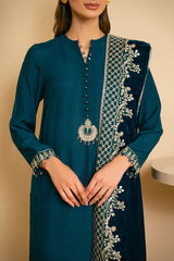 MYSTIC TIDE-2 PC (SHIRT & DUPATTA)