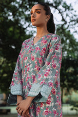 DUSKY GLAM-1 PIECE KHADDAR PRINTED SHIRT