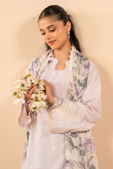 LILAC GLEAM-2PC (SHIRT & DUPATTA)