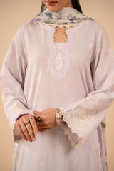 LILAC GLEAM-2PC (SHIRT & DUPATTA)