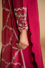 PLUSH PINK-2 PC (SHIRT & DUPATTA)