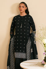 MONOCHROME HAZE-2 PC (SHIRT & DUPATTA)