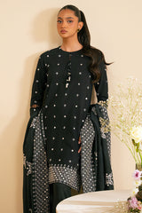 MONOCHROME HAZE-2 PC (SHIRT & DUPATTA)