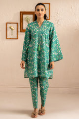 SAGE BLOOM-2 PC (SHIRT & TROUSER)