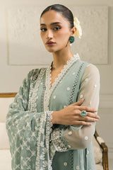 ANTIQUE GREEN-2 PC (SHIRT & DUPATTA)