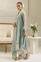 ANTIQUE GREEN-2 PC (SHIRT & DUPATTA)