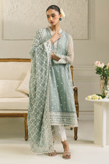 ANTIQUE GREEN-2 PC (SHIRT & DUPATTA)