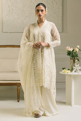 IVORY BLOOM-3 PC (SHIRT, DUPATTA & TROUSER)