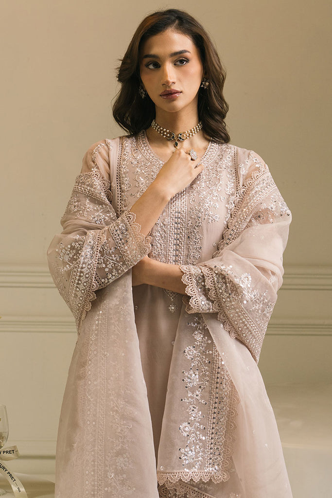 ROSE PINK-2 PC (SHIRT & DUPATTA)
