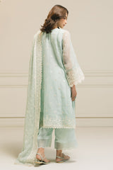 MINT FLO-3 PC (SHIRT, DUPATTA &TROUSER)