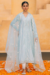 SAFFRON SEA-2 PC (SHIRT & DUPATTA)