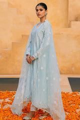 SAFFRON SEA-2 PC (SHIRT & DUPATTA)