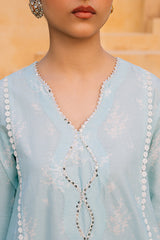 SAFFRON SEA-2 PC (SHIRT & DUPATTA)