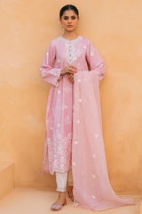 PINK BREEZE- 2PC (SHIRT & DUPATTA)