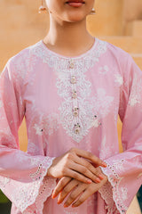 PINK BREEZE- 2PC (SHIRT & DUPATTA)