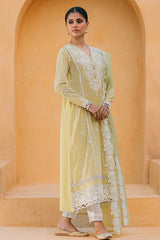 LIME WHISPER-2 PC (SHIRT & DUPATTA)