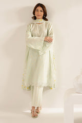 PASTEL FLORET-3PC (SHIRT, TROUSER & DUPATTA)