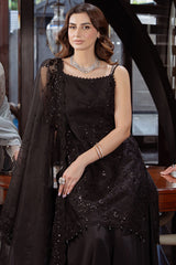 ONYX DREAM-4PC ORGANZA EMBROIDERED SUIT